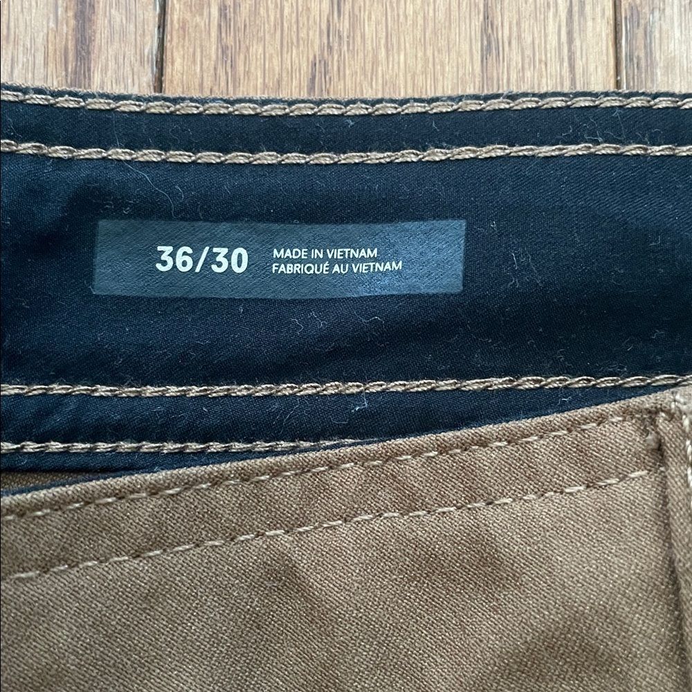 Prana Tan Cargo Slim Fit Pants Men’s Sz 36/30 - Picture 11 of 15